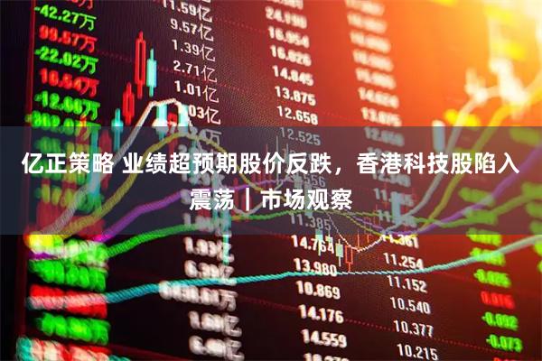 亿正策略 业绩超预期股价反跌，香港科技股陷入震荡｜市场观察