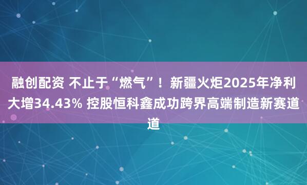融创配资 不止于“燃气”！新疆火炬2025年净利大增34.43% 控股恒科鑫成功跨界高端制造新赛道
